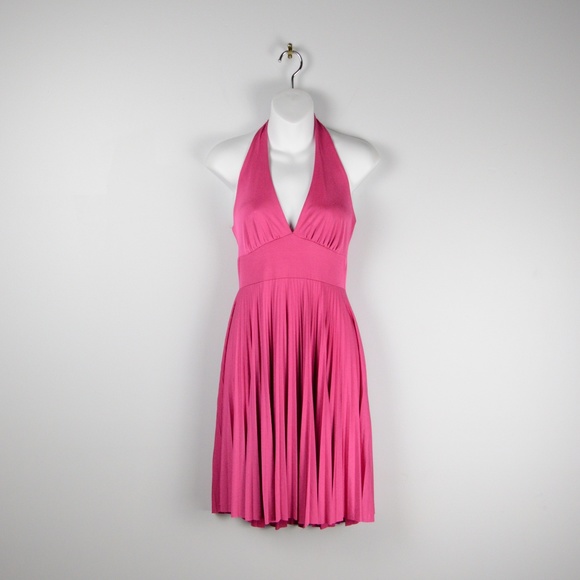 Vintage Dresses & Skirts - Forever Hot Pink Marilyn Monroe Halter Dress
